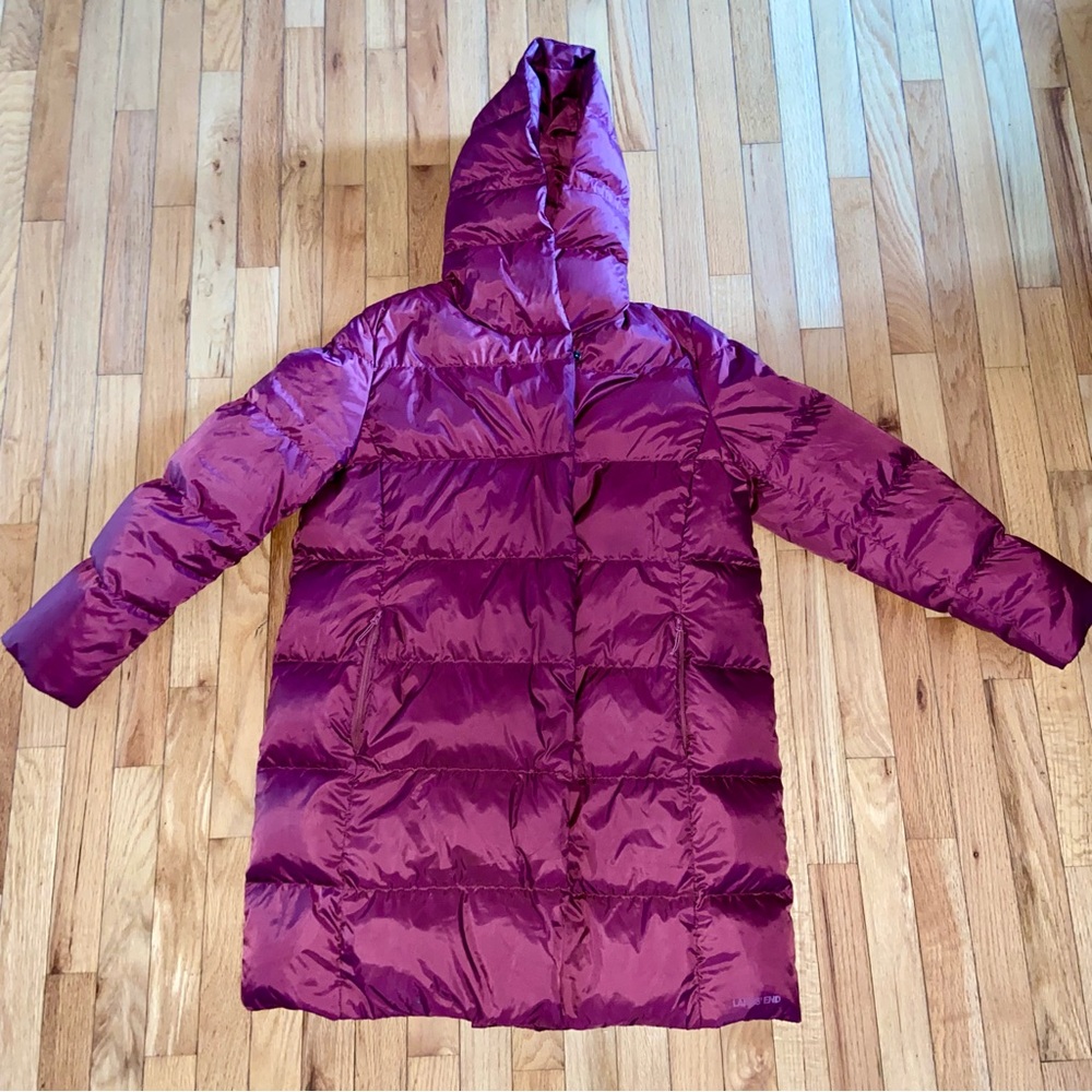 Lands End women’s down jacket - medium